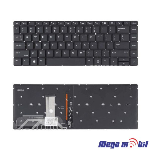 Tastatura za laptop HP Elitebook X360 1040 G4 1040 G5 1040 G6 so backlight Small Enter